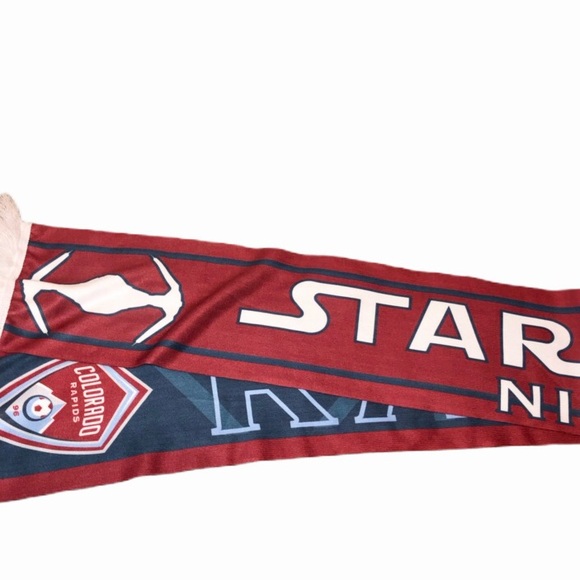 Other - 3/$25 NWOT MLS Colorado Rapids Star Wars scarf